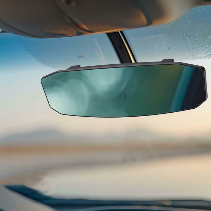 Interior do carro espelho retrovisor, grande angular, Clip on, panorâmico, espelho retrovisor para SUV Van
