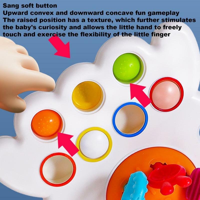 Pull String Activity Toy giocattoli sensoriali Montessori abilità-costruire attività per bambini sviluppo di abilità motorie giocattoli educativi per bambini