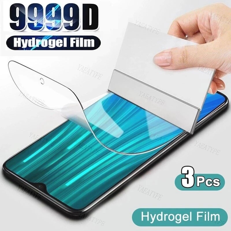 3 Stück Hydro gel Film Displays chutz folie für vivo y35 y55s y75 y33s y21s y72 5g y56 iqoo z7i v6 z7x iqoo neo8 pro iqoo neo7 pro
