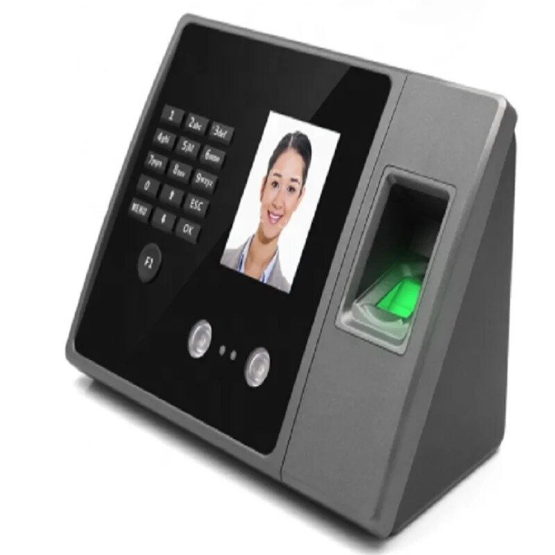 Multi-Language Fingerprint Face Recognition e Network Access Control Machine, Brush Face Punch Attachment, 2,8"