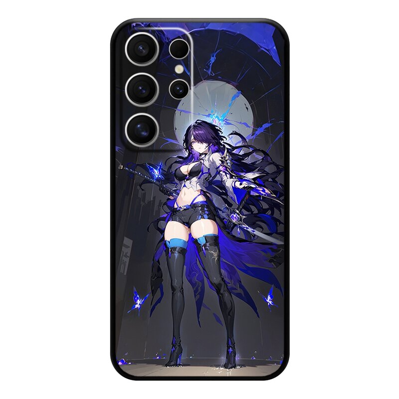 Acheron Honkai: Star Rail Character 5 Stars Phone Case for SAMSUNG Galaxy S24 S23 Ultra S22+ S21 FE S20 A54 Note20Plus