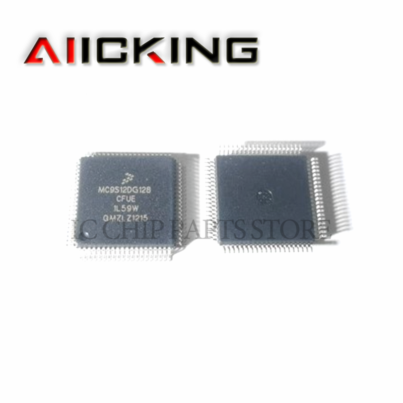 Mc9s12dg128cfue 1 Stks/partijen, PQFP-80 Mcu 16bit Hcs12 Cisc 128kb Flash 80pin Pqfp, Originele Ic Chip,In Voorraad