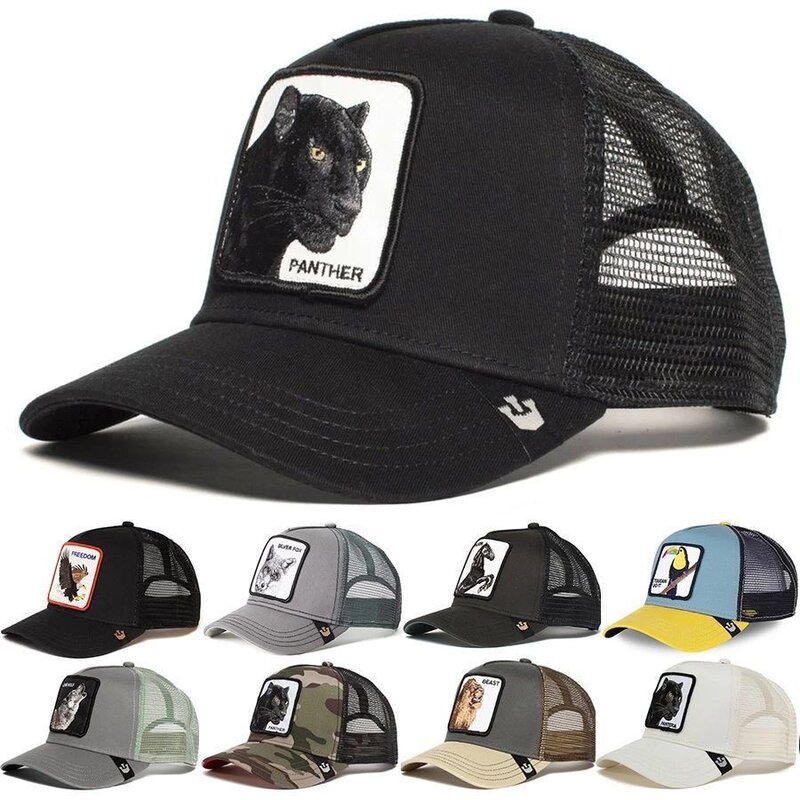 Goorin Baseball Caps Male Snapback Mesh Spring Men's Hats Hip Hop Letter Embroidered Caps for Men Female Outdoor Casual Sun Hat