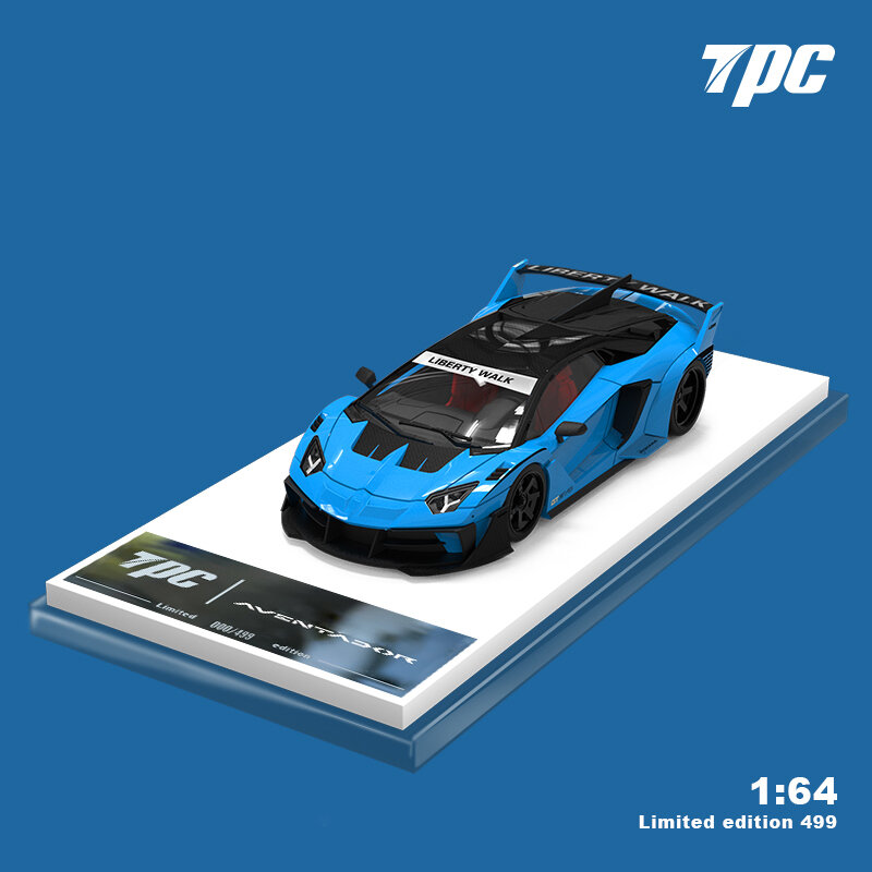 Диорама TPC LP700 GT EVO, 1:64, из сплава, коллекционная миниатюрная машинка, игрушки в ассортименте