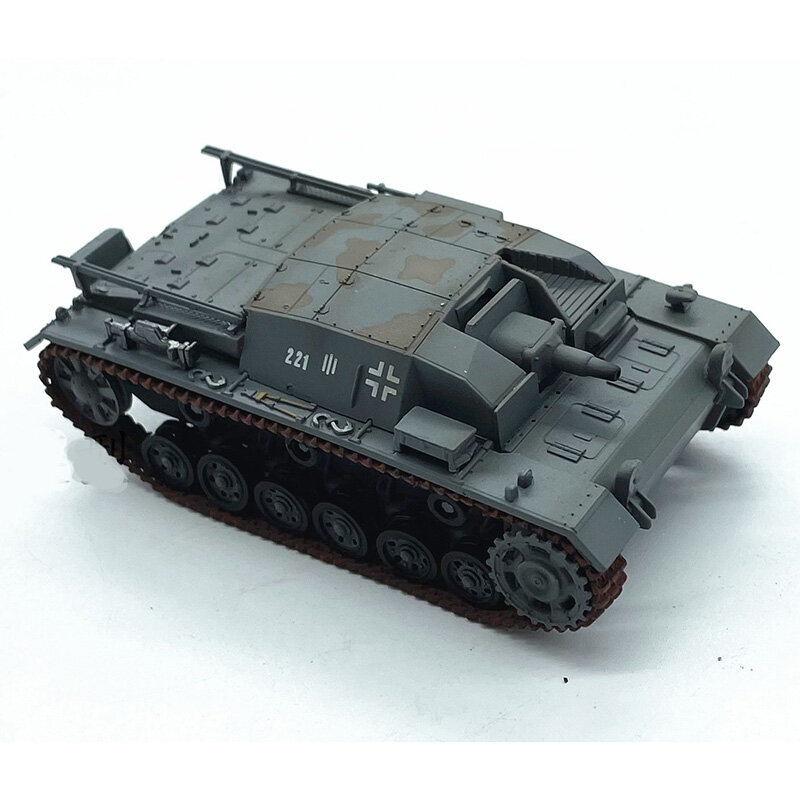 German Type 3B Tank Plastic Model 1:72 Scale Toy Gift Collection Simulation Display Decorative Men's Gifts