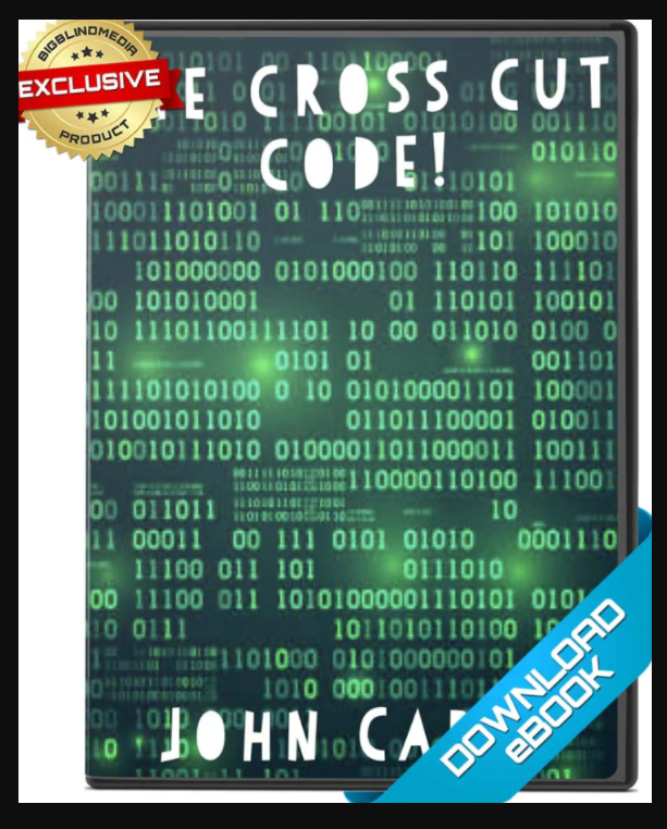 The Cross Cut Code by John Carey -Magic tricks