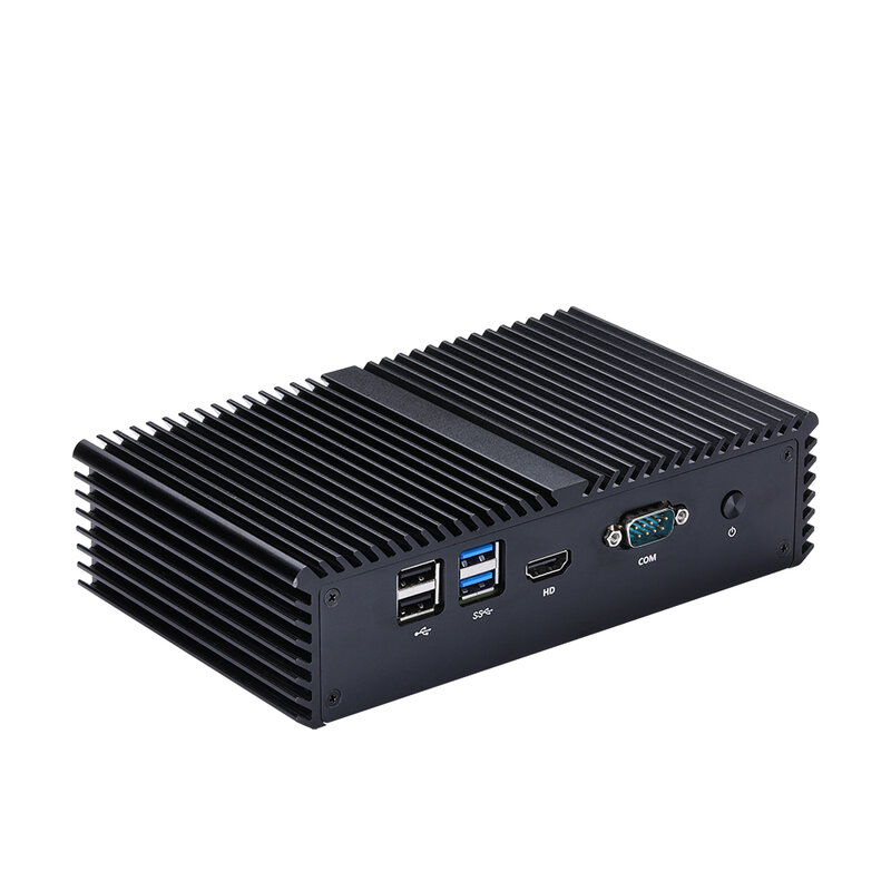 Qotom เราเตอร์ไฟร์วอลล์ Q575GE i7-7500U S05 /19นิ้วแร็คเมาท์6 LAN อุปกรณ์รักษาความปลอดภัยเกตเวย์เป็นไฟร์วอลล์/ เกตเวย์