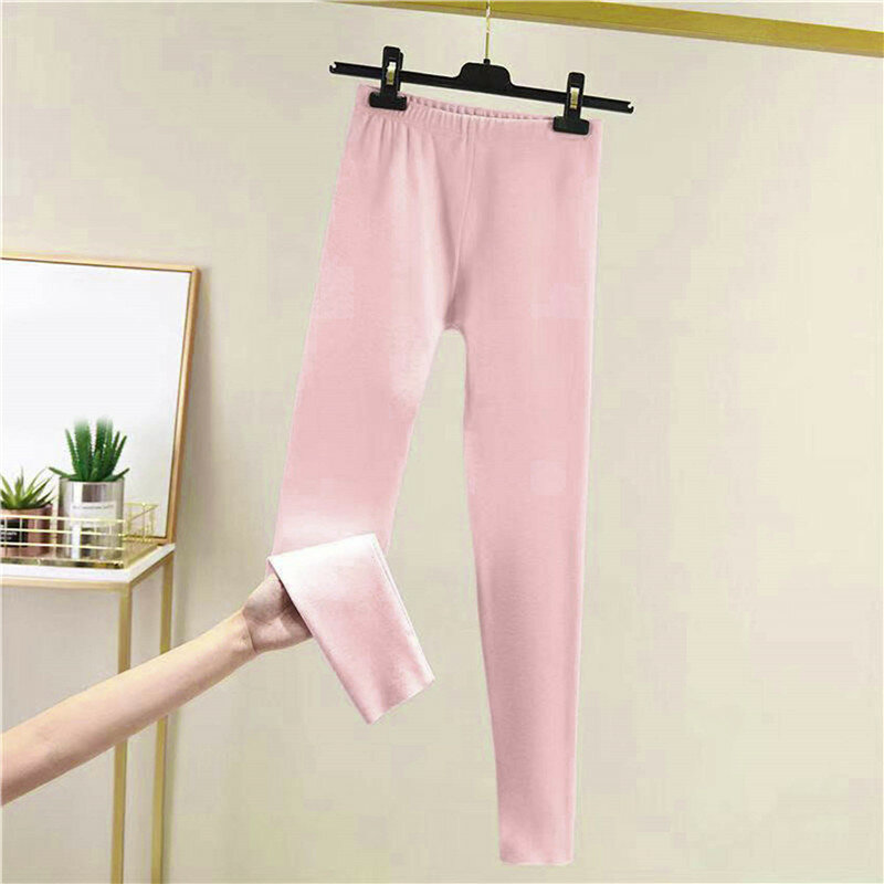 Zimowe leginsy damskie Derong dla kobiet Leggins termo ciepłe spodnie bielizna termiczna podszyta spodnie do kostek termiczna