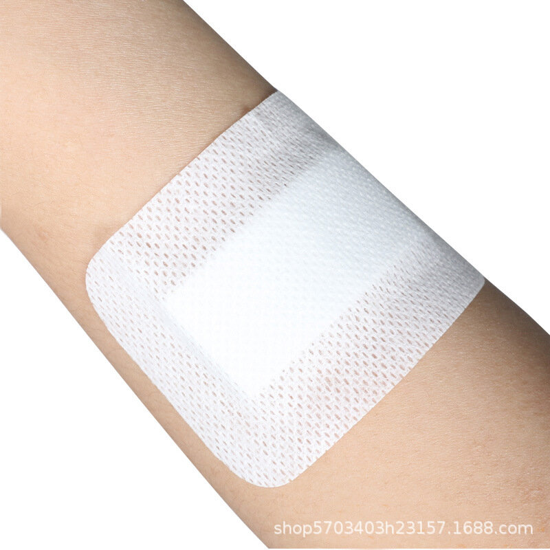 Пластырь медицинский нетканый для остановки кровотечения, 6 х7 см, 10 шт.