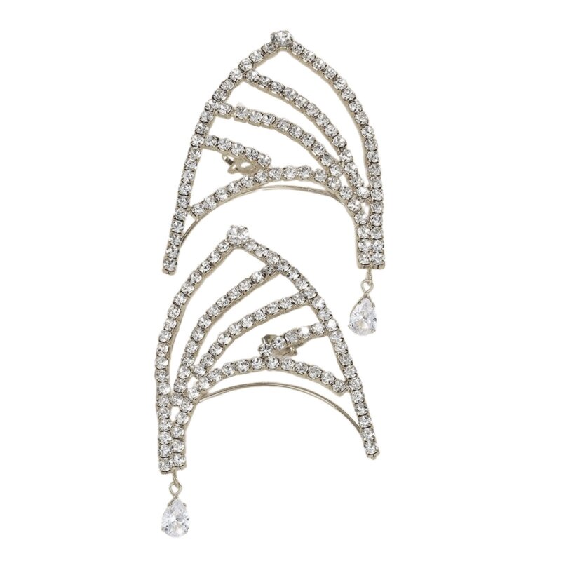 유행 귀 커프 귀걸이 패션 매니아를 위한 독특한 모양의 귀 반지 보석