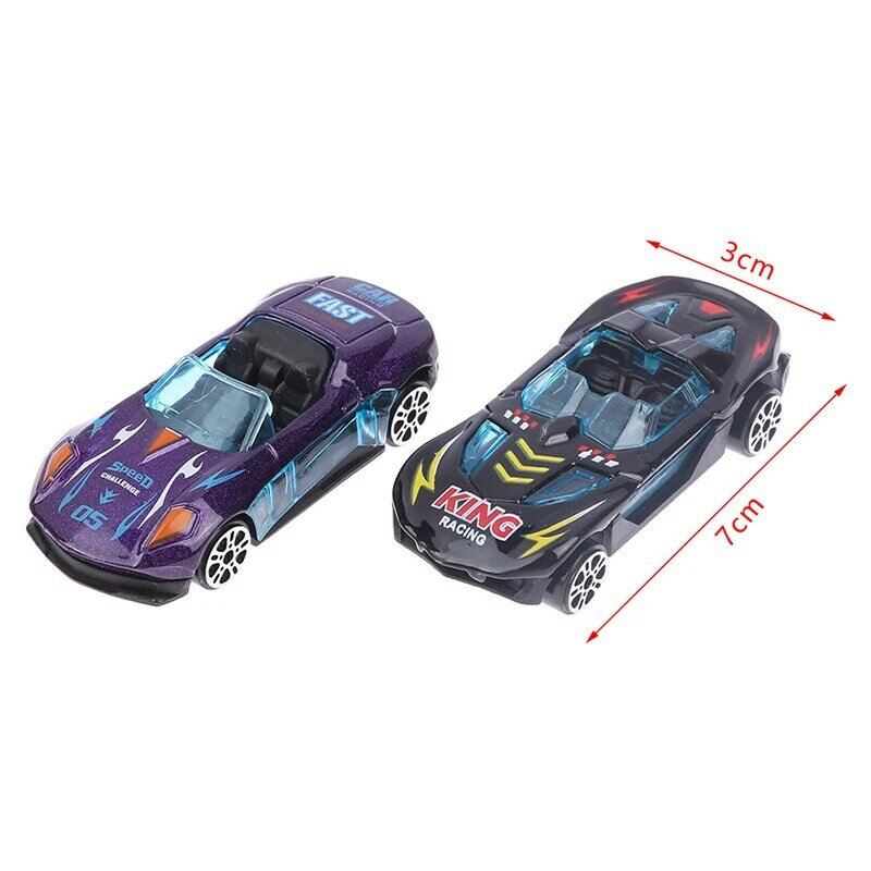 Modèle de voiture de course en alliage métallique, 1 pièce, 1:64, Supercar, jouet pour enfants, cadeau, couleur aléatoire