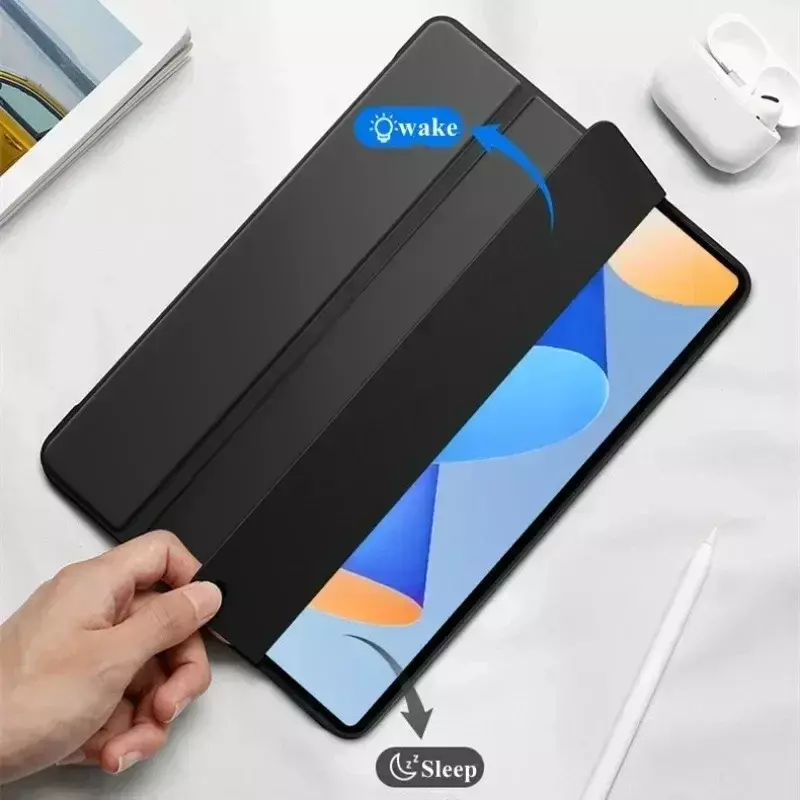 Casing ponsel pintar magnetis untuk Xiaoxin Pad 2024, penutup Tablet penyangga bangun otomatis 11 inci funda untuk Lenovo Tab M11 TB330FU TB331FC