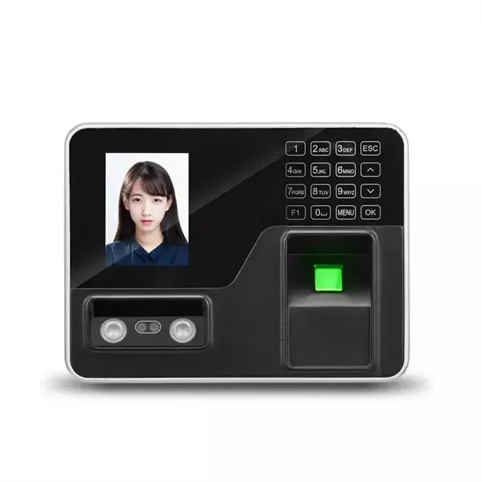 Studentmedewerker Gezichtsherkenning Aanwezigheidsmachine Biometrische Vingerafdruk Aanwezigheidstijd Opname Wifi Toegangscontrolesysteem