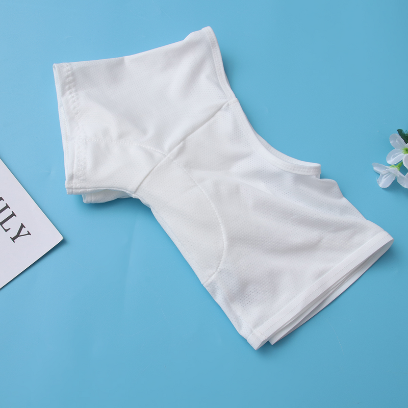 Chaleco Protector de axila transpirable, almohadilla para el sudor, camisa, talla blanca