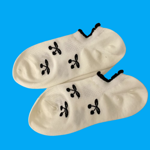 5/10 paia di calzini corti da donna a bocca superficiale calzini disossati deodoranti calzini antiscivolo sottili estivi in puro cotone