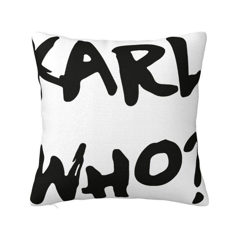 KARL WHO Square Pillow Case for Sofa Throw Pillow