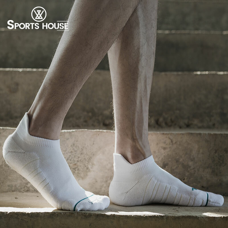 Sports house-meias curtas para homens, finas, respiráveis, que absorvem o suor, para esportes ao ar livre, barco, primavera e verão