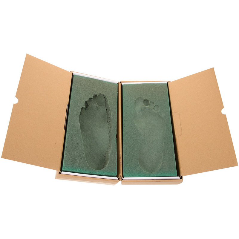 กล่องโฟมพิมพ์ลายเท้าอเนกประสงค์กล่องขึ้นรูปรอยเท้าสำหรับการปรับแต่ง insoles อุปกรณ์เสริมเท้า