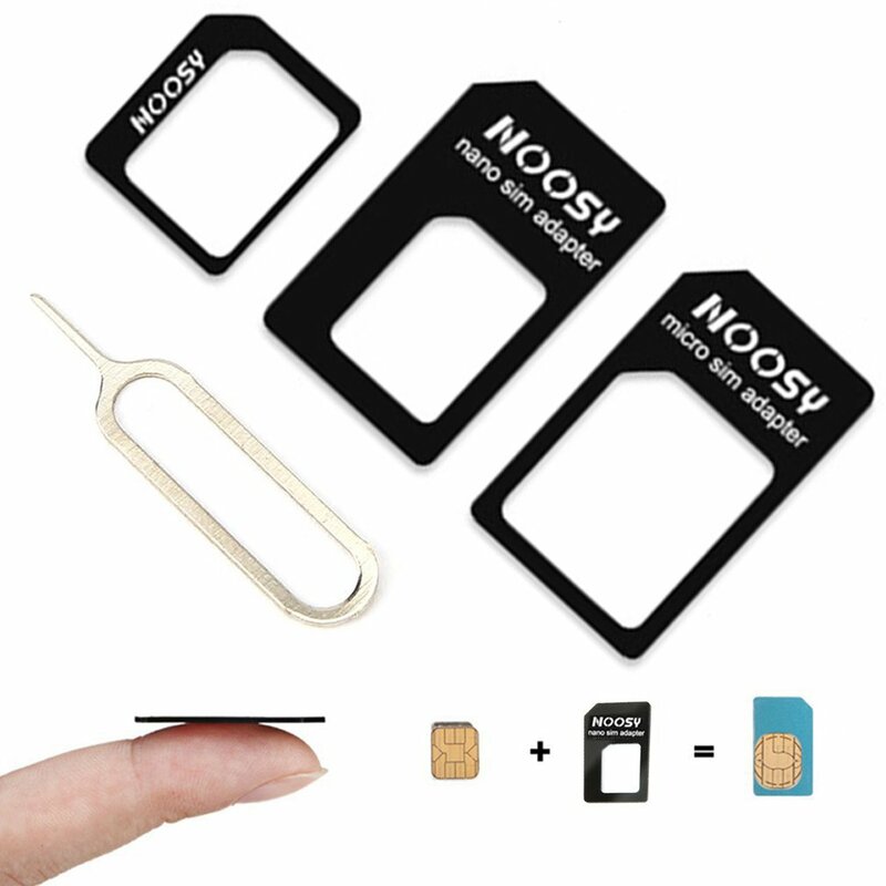 Adaptateur 3 en 1 pour carte Nano Sim à Micro Sim et carte Sim Standard, convertisseur, accessoires de téléphone portable, vente en gros