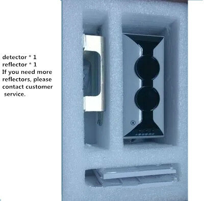 Detector de haz reflectante inteligente GST102, alarma de haz direccionable, Detector lineal, estilo no codificado