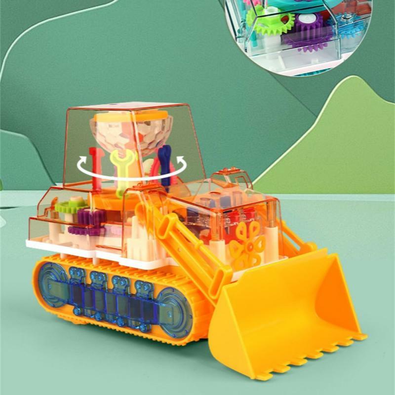 Children's Toys Plastic Material Hands-on Ability Cool Lights Dynamic Music Early Education Enlightenment Electronic Toys