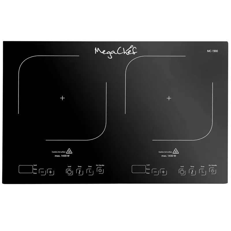 MegaChef-Placa de cocina portátil de inducción Dual