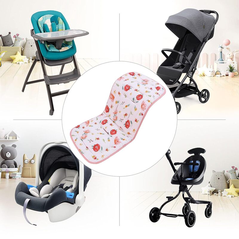 Stroller Seat Liner para Baby Pushchair, Car Cart Chair Mat, Criança Trolley Colchão, Almofada de fraldas, Acessórios Almofada Infantil