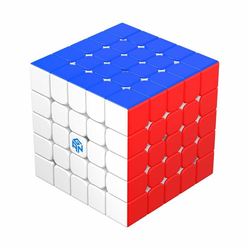 GAN Magnetic Magic Speed Cube, Stickerless Fidget Brinquedos, Puzzle Profissional, Puzzle UV, 562 m, 5X5