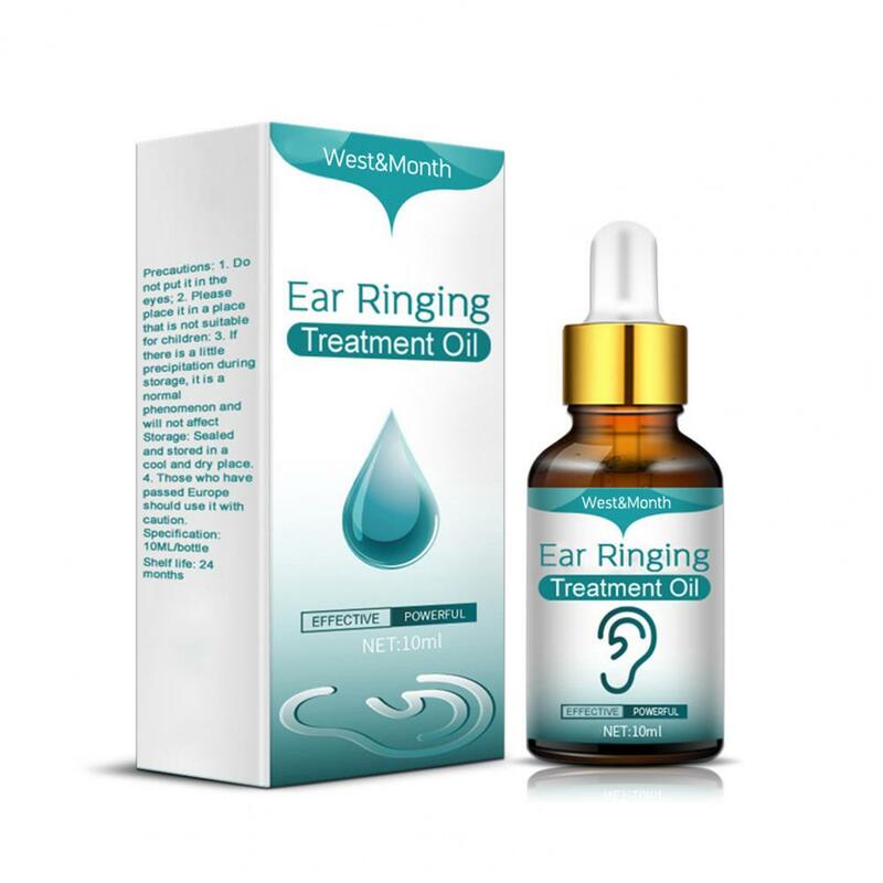 10 мл функциональные ушные капли для снятия шума в ушах Жидкость Для Лечения шума в ушах легкая Антиаллергенная жидкость