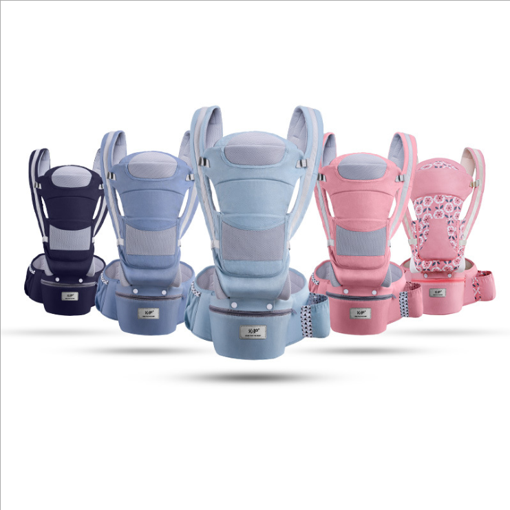Mochila ergonômica Baby Carrier, Hipseat para crianças, Wrap Sling para viagens, Adequado para crianças, 0-48 meses