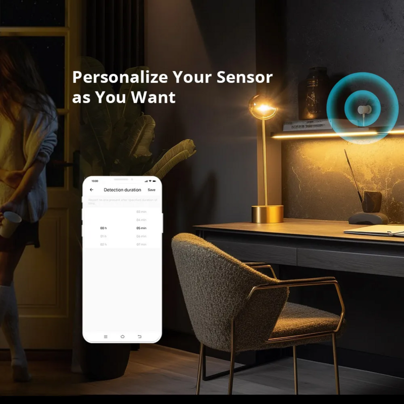 Датчик присутствия человека SONOFF Zigbee, детектор присутствия, умный дом, автоматизация для Google Alexa Alice