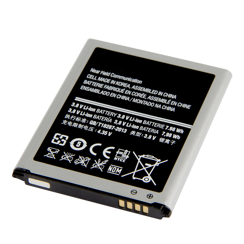 استبدال البطارية لسامسونج غالاكسي S3 I9300 I9308 L710 I535 I9300i بطارية قابلة للشحن EB-L1G6LLU مع NFC 2100mAh