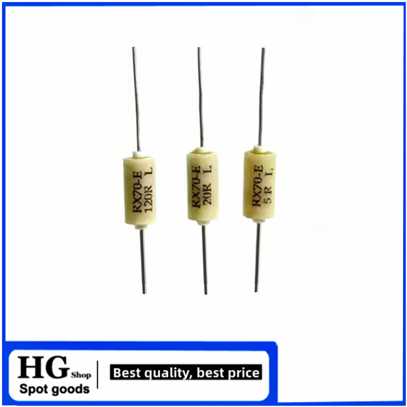 Resistores de Amostragem de Alta Precisão, Alta Precisão, Baixa Temperatura, Alto Desempenho, RX70, 0.25W, 0.25W, 1R a 500R, 1K a 100K