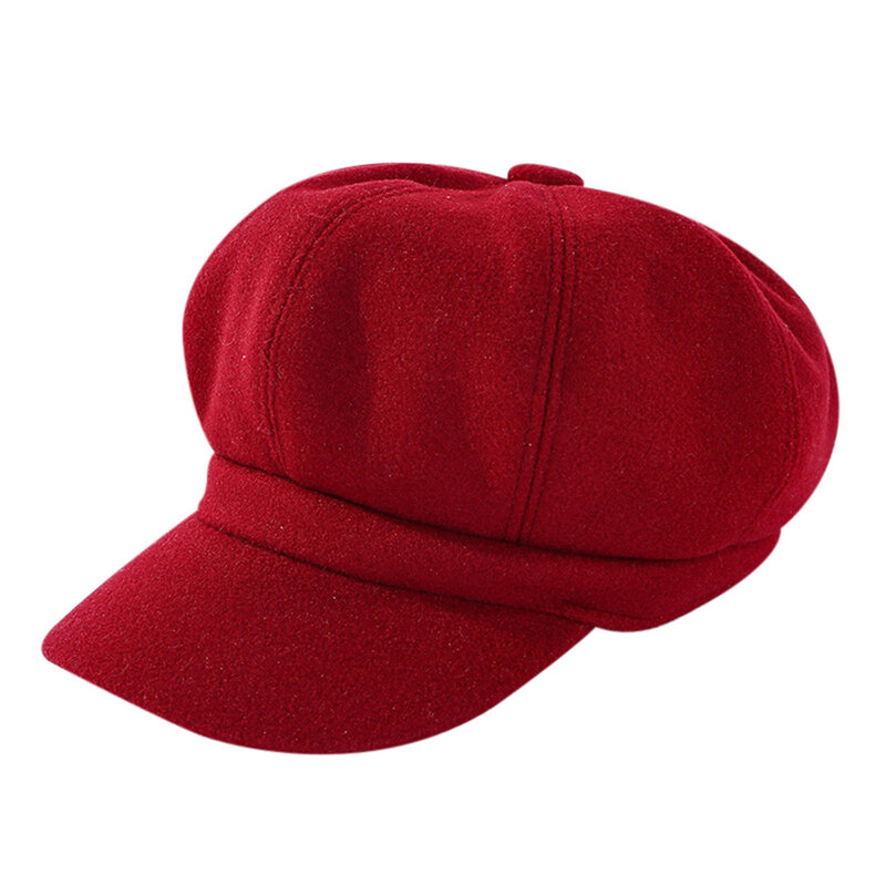 Cappello da pittore Vintage in tinta unita berretto leggero in cotone traspirante per regalo di natale di san valentino