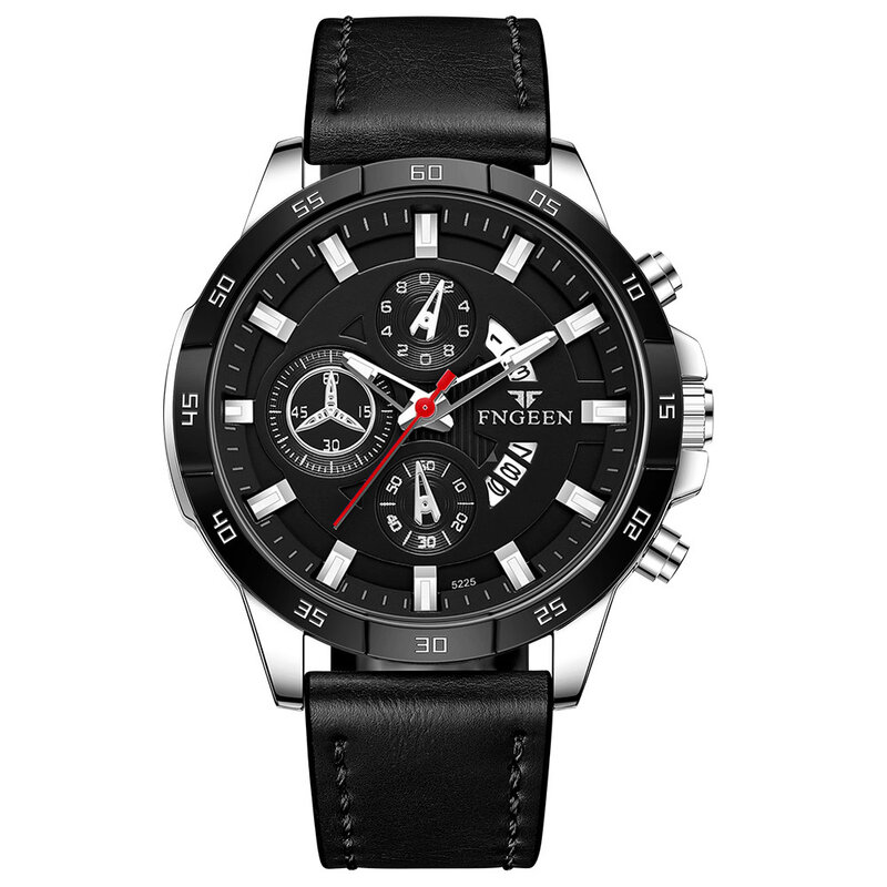 Fashion Mens Watches Top Brand Luxury WristWatch Quartz Clock Black Watch Men Waterproof Sports Relogio Masculino