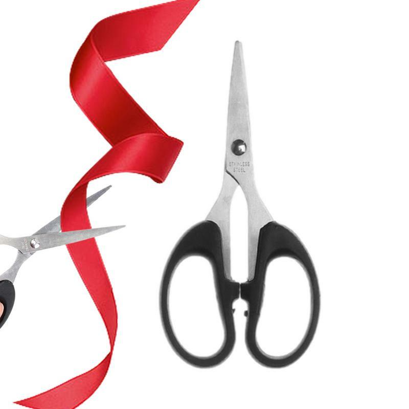 Student Scissors Aluminum Alloy Portable Multifunctional Kids Scissors Safety Scissors DIY Supplies Ergonomic Child Scissors For