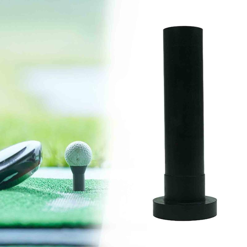 Rubber Golf Tee Holder Practice Mats Indoor Practice Durability Golfer Equipment Golf Hitting Golf Range Tee for Home Use Sports