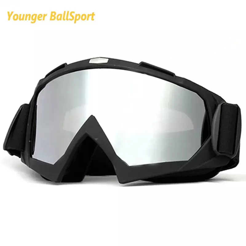 Heißer Verkauf Motocross Brille Gläser Off Road Dirt Bike Ski Unisex Snowboard Maske Schneemobil Ski Brille Winddicht Schutzbrille