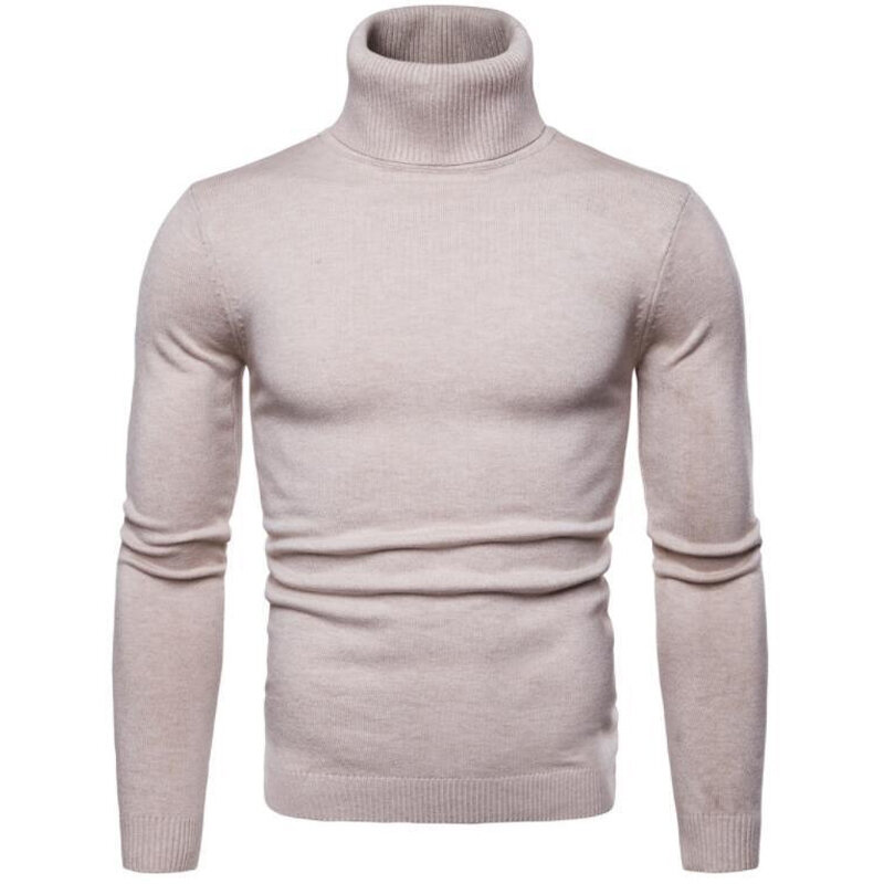2022新メンズすべてマッチタートルネックのセーター韓国語バージョンスリム男性のカジュアルなプルオーバーのセーター