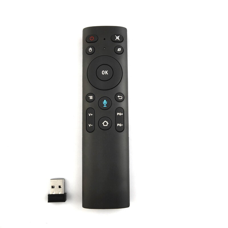Q5 + Air Mouse Controle Remoto de Voz Bluetooth para Smart TV, Caixa Android, IPTV, Sem Fio, 2.4G