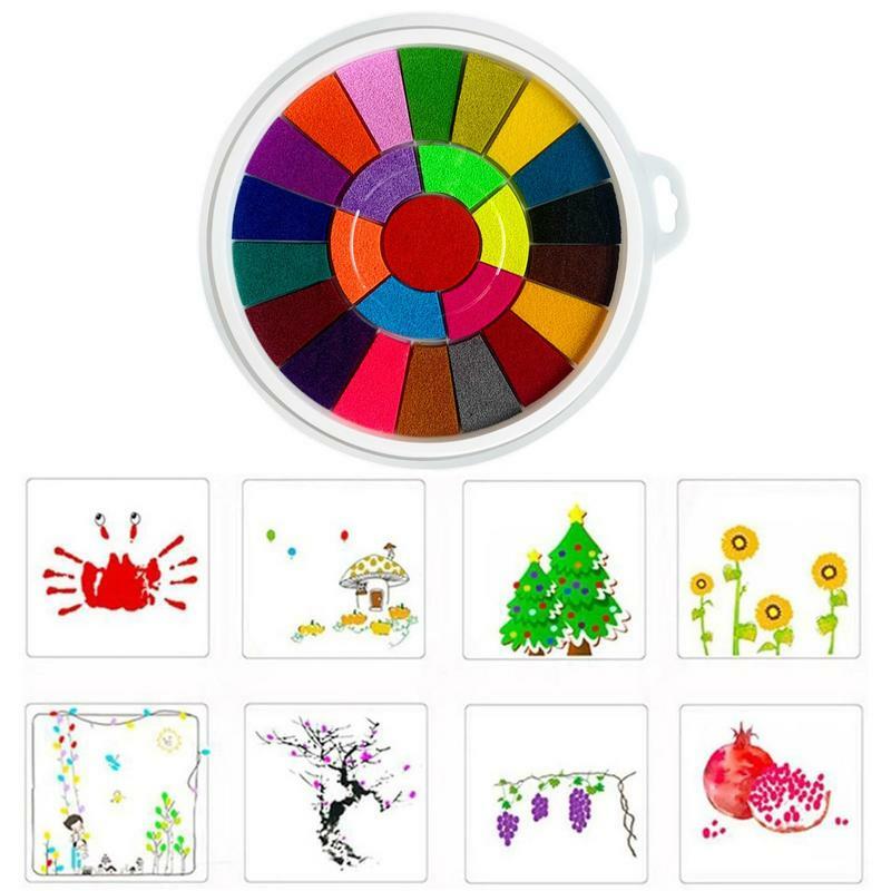 Kits de pintura de dedos lavables para niños, juguetes de dibujo de dedos seguros no tóxicos para niños, suministros de pintura de arte DIY para jardín de infantes