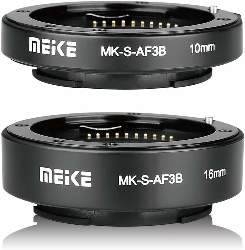 Meike MK-S-AF3B af makro verlängerung srohr kunststoff bajonett 10mm 16mm für sony e-mount a6600 a6500 a6400 a6300 a7 a7ii nex7. ..