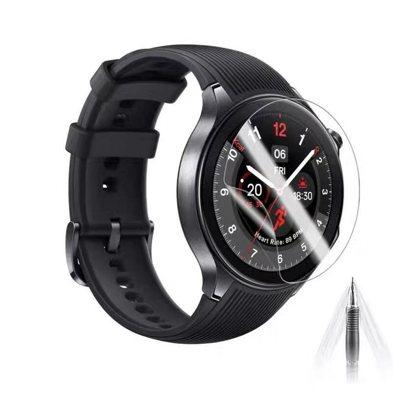 Blokujące niebieskie światło folia TPU zegarek hydrożelowy do zegarka OnePlus 2 smartwatch HD przezroczysty ochraniacz ekranu-nie hartowany Gla