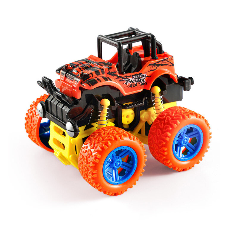 어린이용 관성 오프로드 차량 시뮬레이션 스턴트 방지 가을 자동차 장난감, 재미있는 생일 선물, 어린이 소년 퍼즐