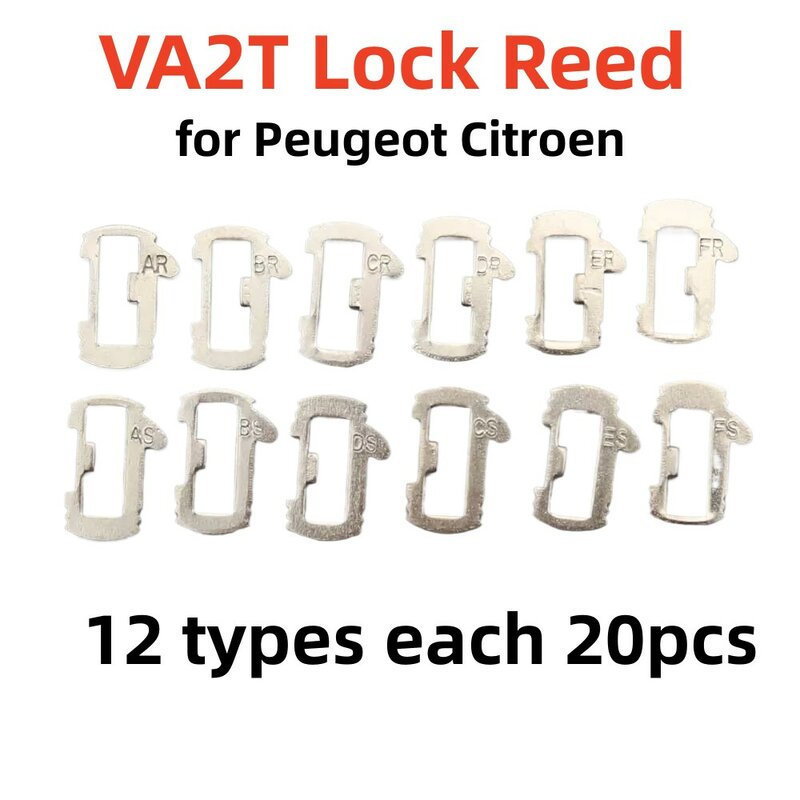 Wafer Car Lock Reed Lock Plate, Acessórios De Reparação, VA2, VA2T