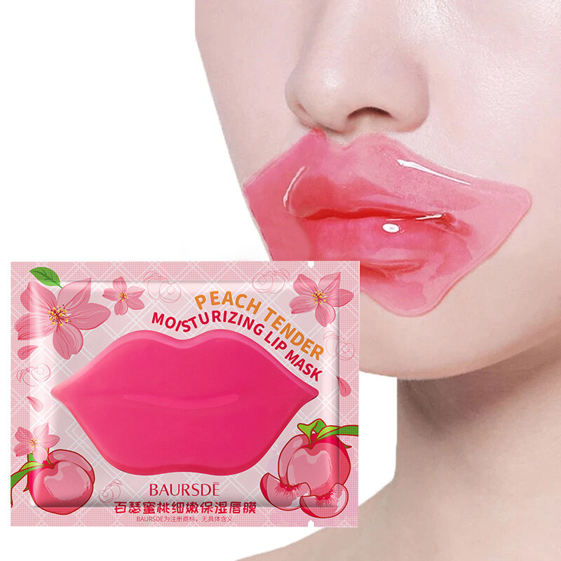 5/10Pcs Lip Mask Hydrating Repair Remove Lines Blemishes Lighten Lip Line Collagen Gel Mask Lip Color Skin Care Product
