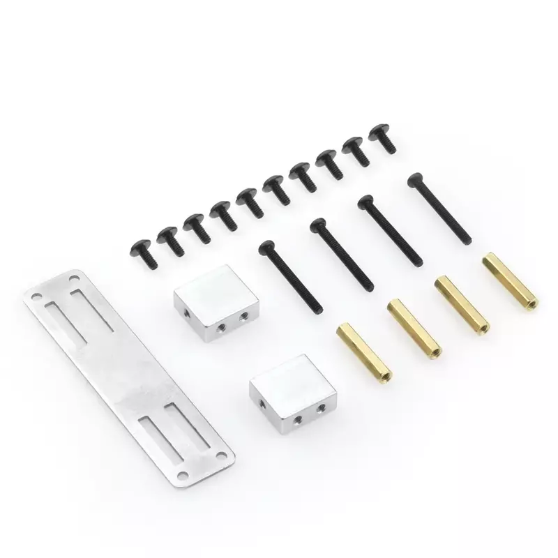 Upgraded Metal Servo Fixed Mount Bracket Kit Parts for Wpl Rc Truck Car Accessories Toys for Children