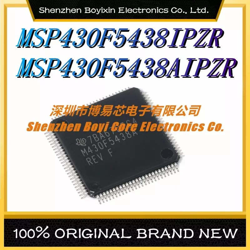 MSP430F5438IPZR MSP430F5438AIPZR Paquete de LQFP-100 nuevo chip IC de microcontrolador genuino original