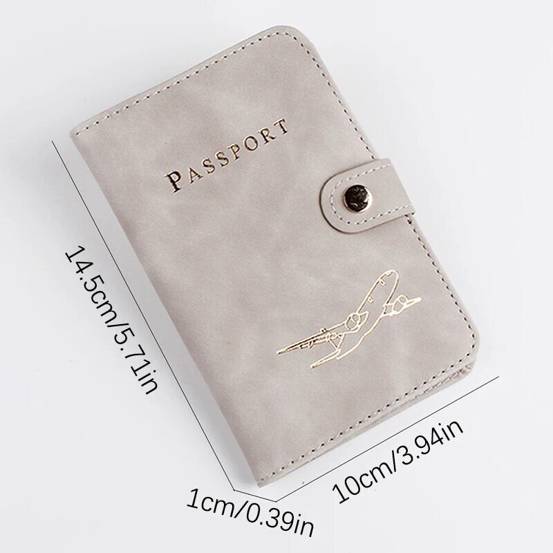 Водонепроницаемая обложка для паспорта, дорожный бумажник из искусственной кожи для кредитных карт, симпатичная Обложка для паспорта для мужчин и женщин