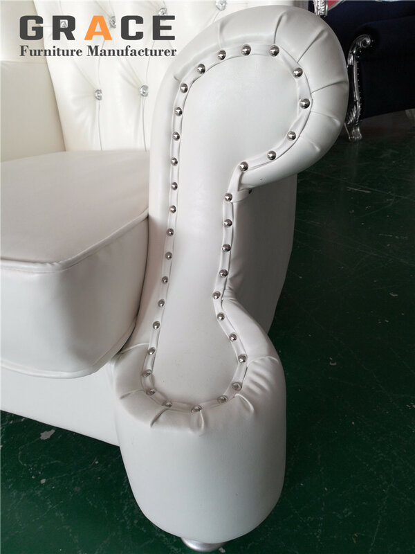 Najlepsza jakość wysokiej klasy salon paznokci używane krzesło do pedicure tronowe
